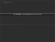 Tablet Screenshot of bizpay.com